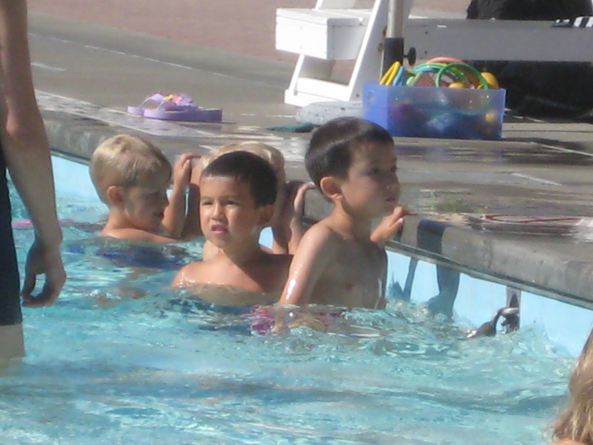 Last week of swim lessons