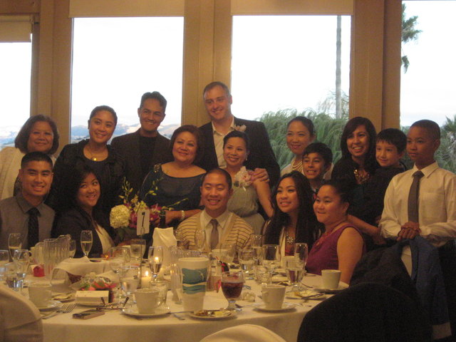 Yvette's wedding reception