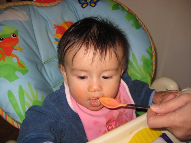 Yummy, sweet potatoes!